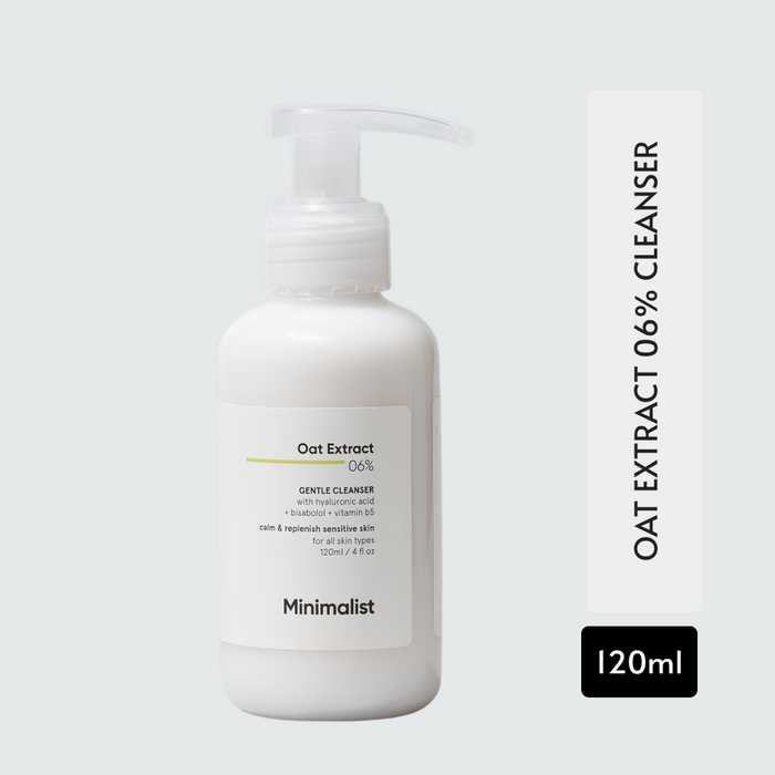 Minimalist Oat Extract 06% Cleanser 120ml