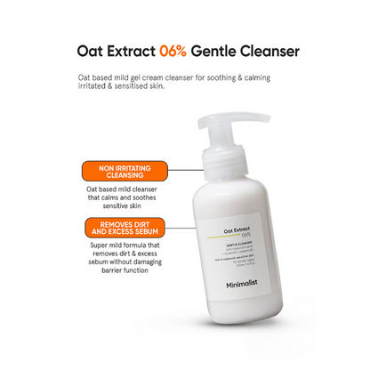 Minimalist Oat Extract 06% Cleanser 120ml