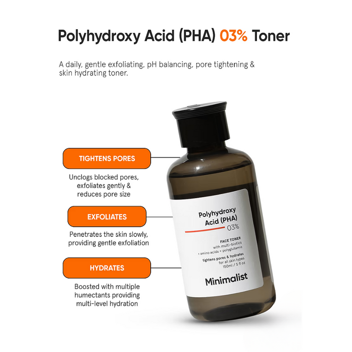 Minimalist Polyhydroxy Acid 03% Toner 150ml