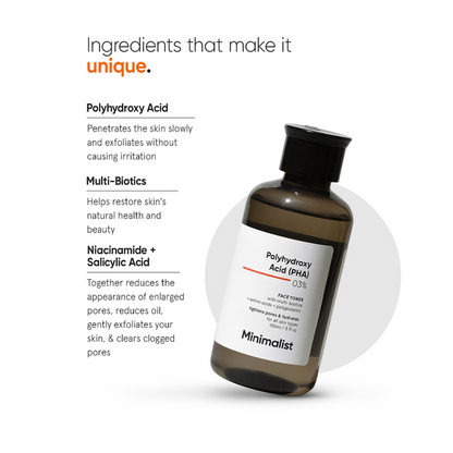 Minimalist Polyhydroxy Acid 03% Toner 150ml