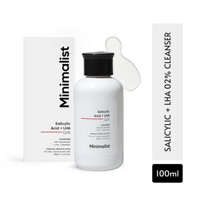 Minimalist Salicylic + LHA 02% Cleanser 100ml