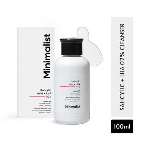 Minimalist Salicylic + LHA 02% Cleanser 100ml