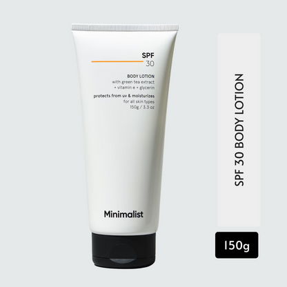 Minimalist SPF 30 Body Lotion 150g