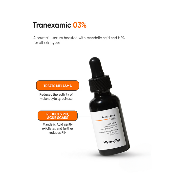 Minimalist Tranexamic 03% Face Serum 30ml