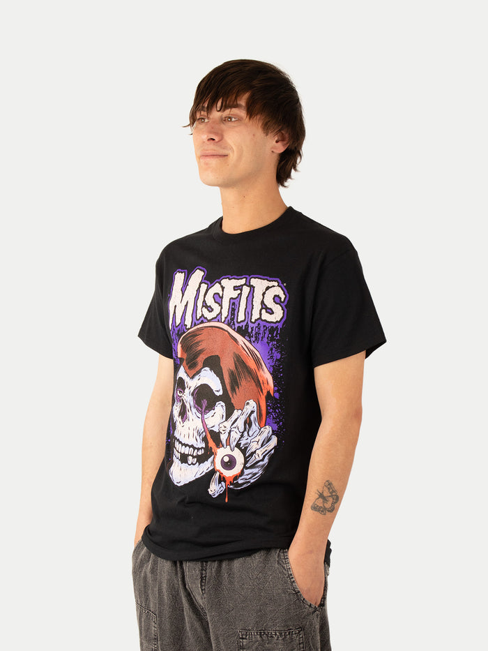 Misfits - Evil Eye Fiend T-Shirt | Black-Image 2