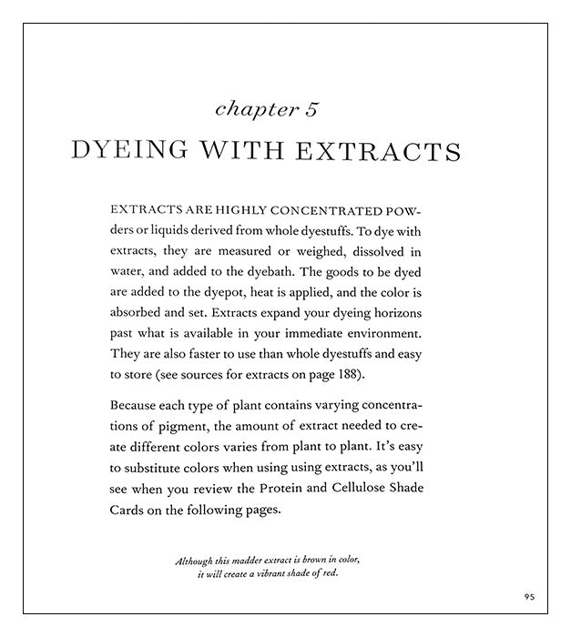 Modern Natural Dye