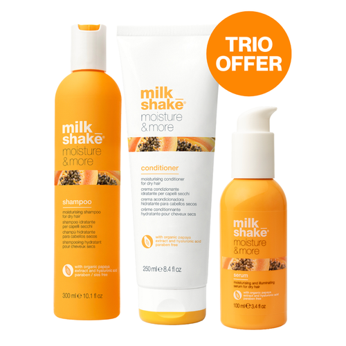 moisture & more serum trio - save 15%