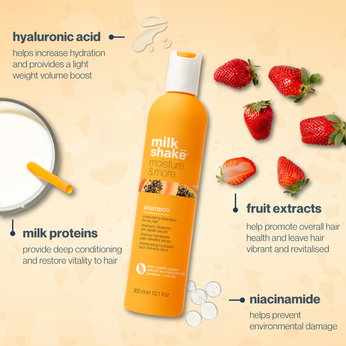moisture & more shampoo