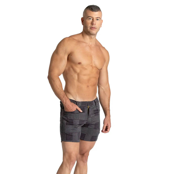 Mountain Black Short vista posterior de Gigo Underwear