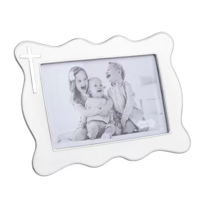 Mud Pie Enamel Cross Frame