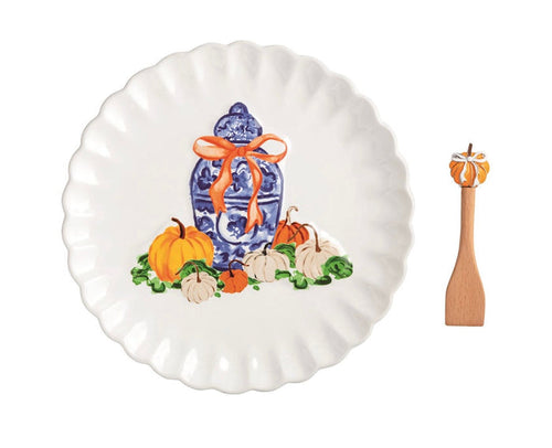Mud Pie Topiary Cookie Plate