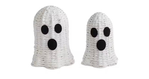 Mud Pie Woven Ghost Sitter