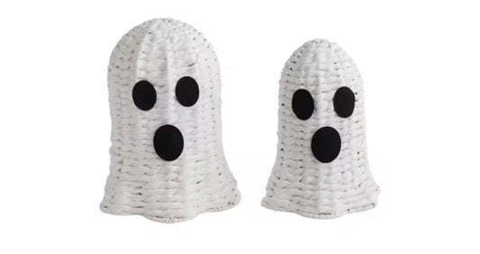 Mud Pie Woven Ghost Sitter