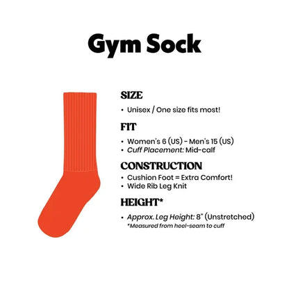My Dog Is My Therapist Gym Crew Socks