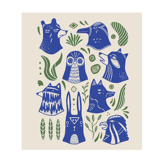 NATIVE NORTHWEST Reusable Eco Cloths - Spirit Animals