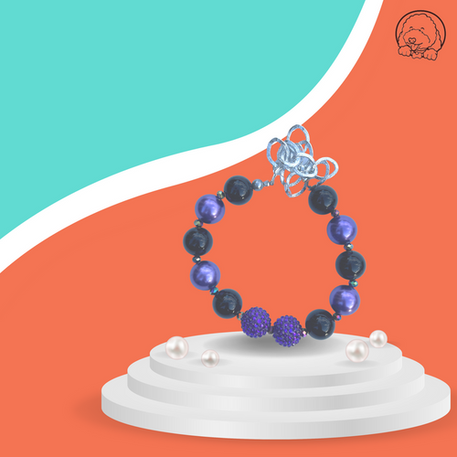 Necklace (Violet chic)