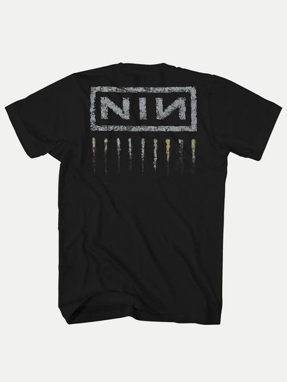 Nine Inch Nails - Downward Spiral T-Shirt | Black-Image 2