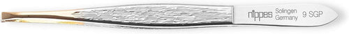 Nippes of Solingen Gold  Tweezer Angled Point 9SGP - Tulipa Hair & Beauty