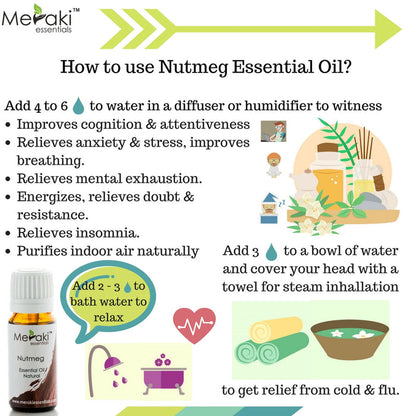 how to use Nutmeg Oil