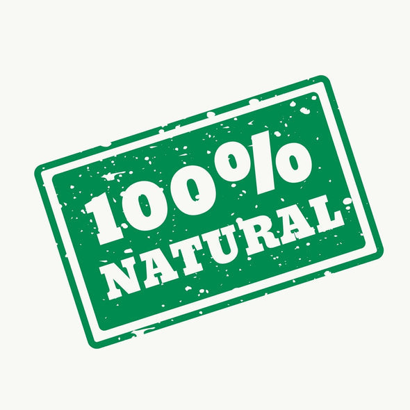 100% natural