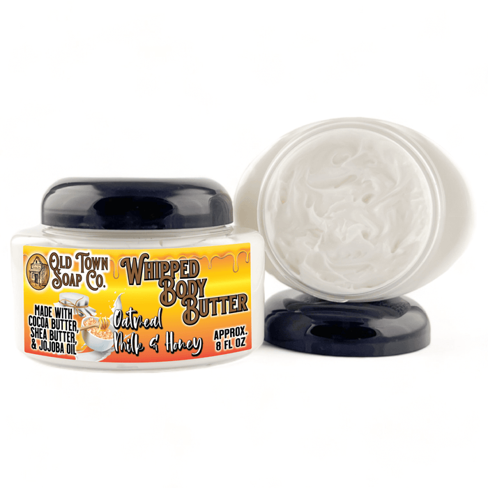 Oatmeal, Milk & Honey Whipped Body Butter - Old Town Soap Co.