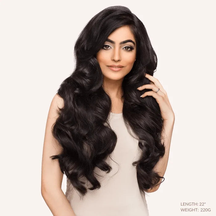 Off Black (1B) 18" 190g - Clip-Ins
