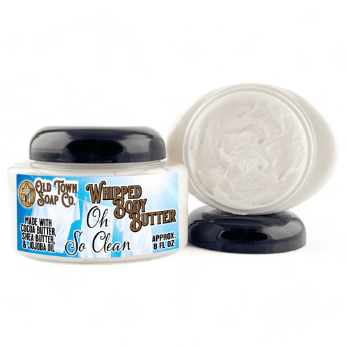 Oh So Clean Whipped Body Butter - Old Town Soap Co.