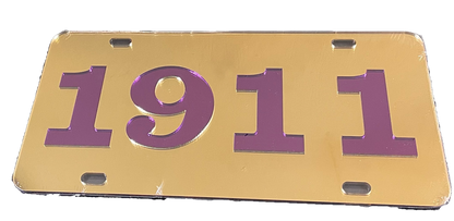 Omega License Plates