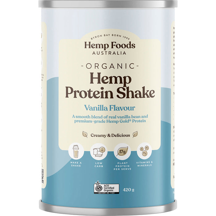 Organic Hemp Protein Powder Vanilla