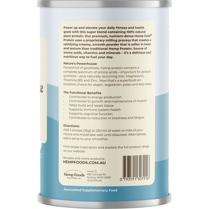Organic Hemp Protein Powder Vanilla