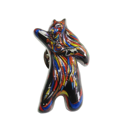 OSCARDO Indigenous Art Pin - Bear Spirit
