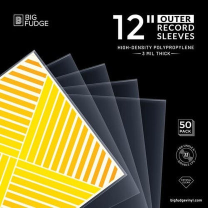 Big Fudge Clear Outer Sleeves