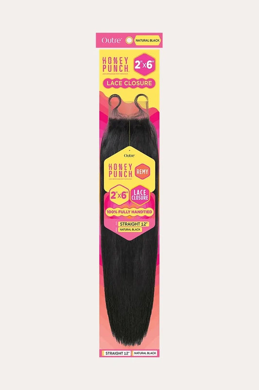 OUTRE HONEY PUNCH 2X6 LACE CLOSURE - STRAIGHT OUTRE