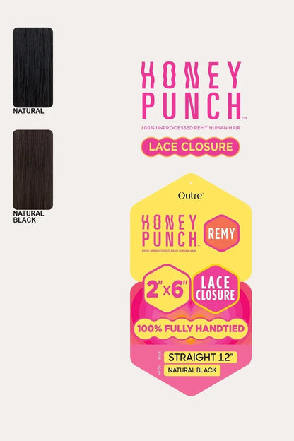 OUTRE HONEY PUNCH 2X6 LACE CLOSURE - STRAIGHT OUTRE