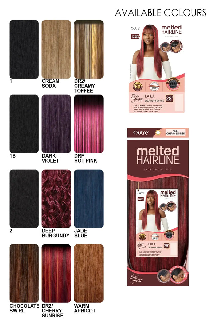 OUTRE MELTED HAIRLINE LACE FRONT WIG - LAILA - BSW BEAUTY CANADA