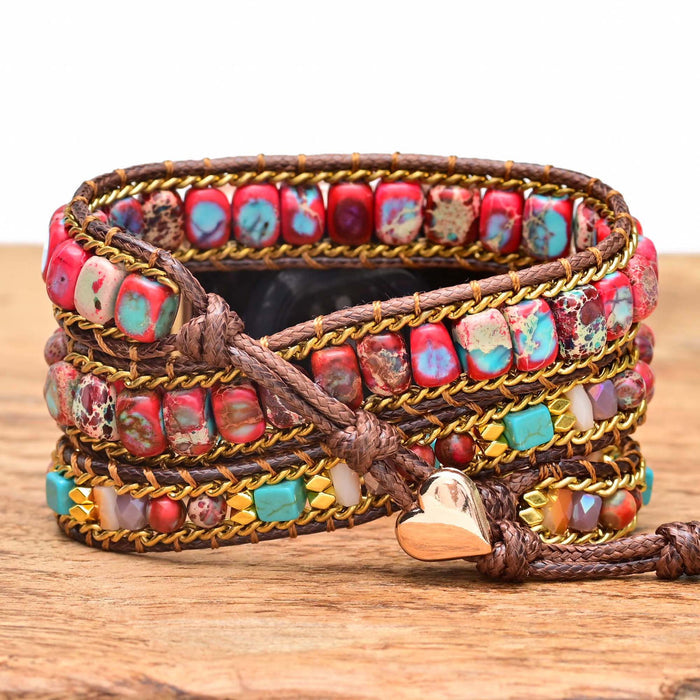 Passionate Fuchsia  Bohemian Wrapsody Bracelet Band For Apple Watch