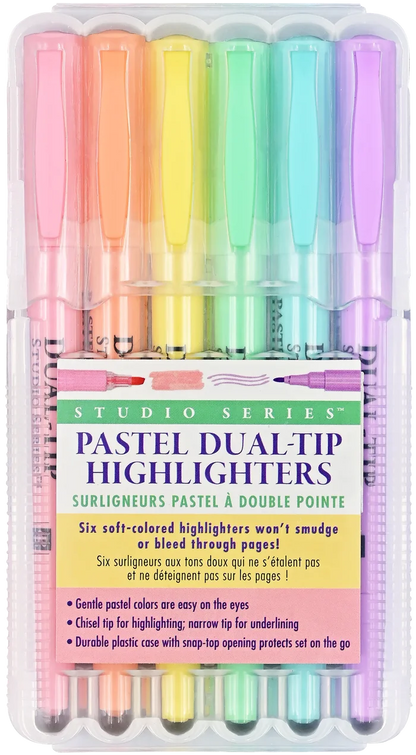 Pastel Dual Tip Highlighters