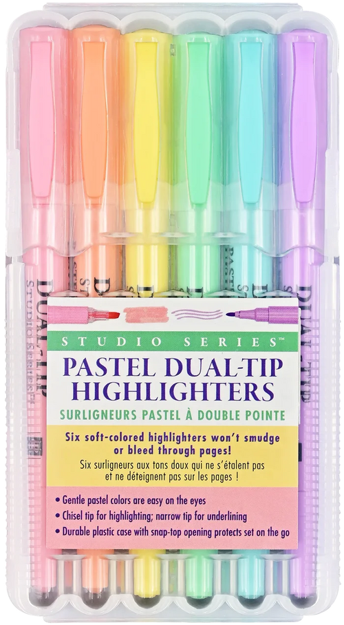 Pastel Dual Tip Highlighters