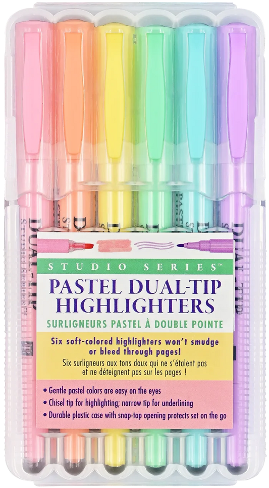 Pastel Dual Tip Highlighters
