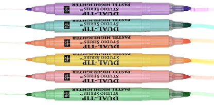 Pastel Dual Tip Highlighters