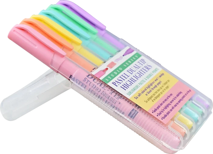 Pastel Dual Tip Highlighters
