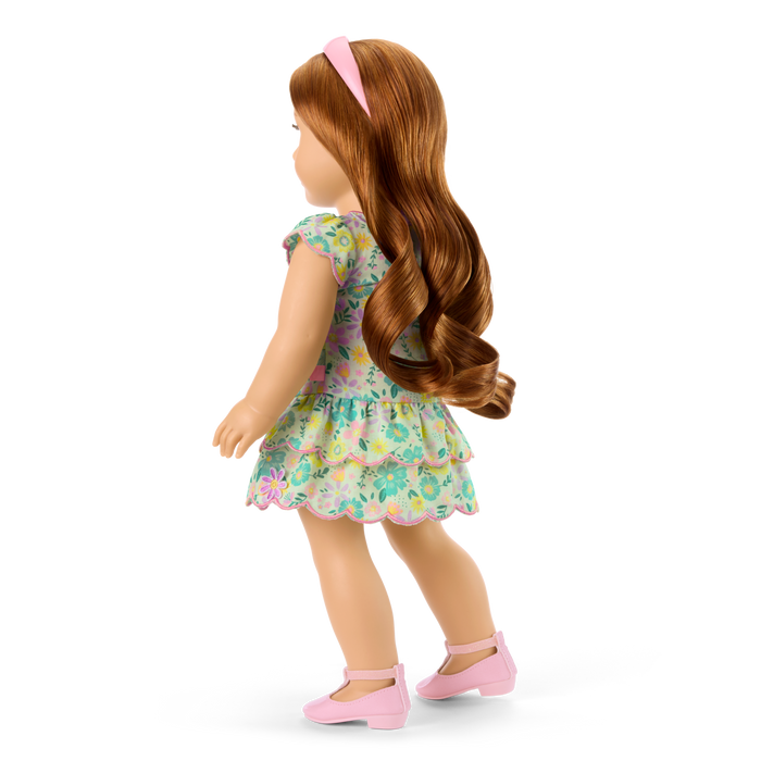 Pastel Petals Dress for 18-inch Dolls