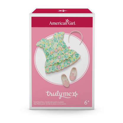 Pastel Petals Dress for 18-inch Dolls