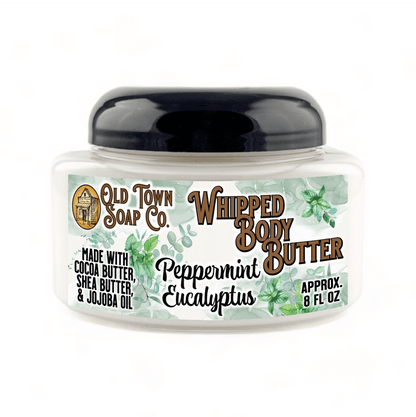 Peppermint Eucalyptus Whipped Body Butter - Old Town Soap Co.