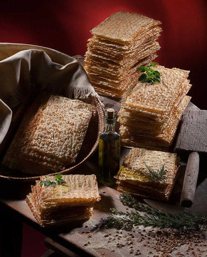 Pergamena di Pane Guttiau al Rosmarino from Sardinia