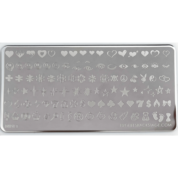 PF Stamping Plate - Mini Icons 1