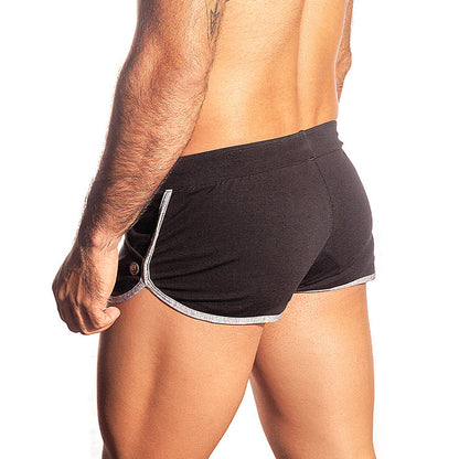 Plus Black Short vista frontal de Gigo Underwear