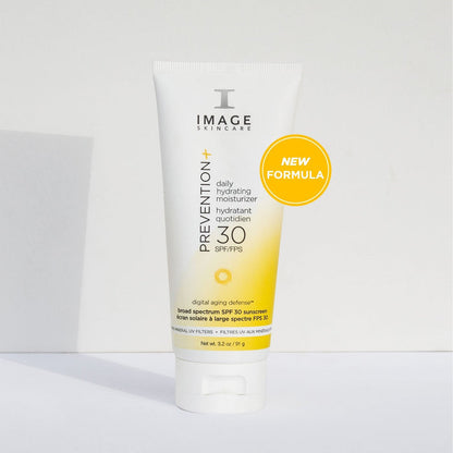PREVENTION+ daily hydrating moisturizer SPF 30+ | IMAGE Skincare