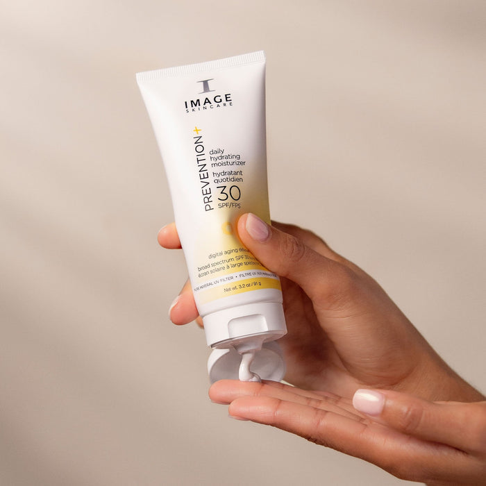PREVENTION+ daily hydrating moisturizer SPF 30+ | IMAGE Skincare