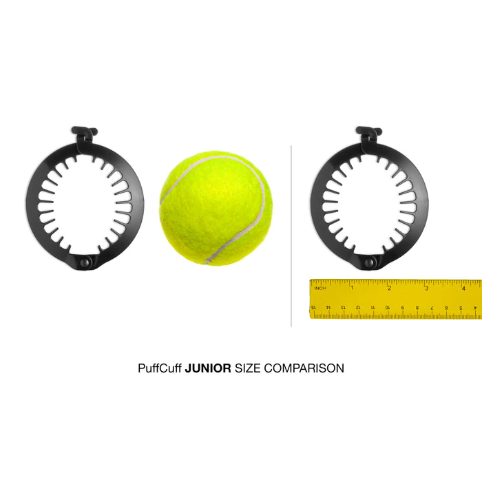 PuffCuff JUNIOR Single 3 Inch – Lightweight, Pain-Free Hair Clamp (1 pc)